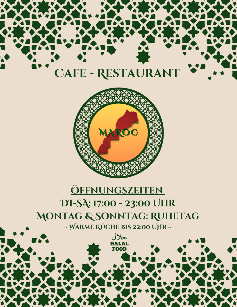 Öffnungszeiten des Cafés/Restaurants Majic: Mo-Fr 10-22 Uhr, Sa-So 10-23 Uhr.